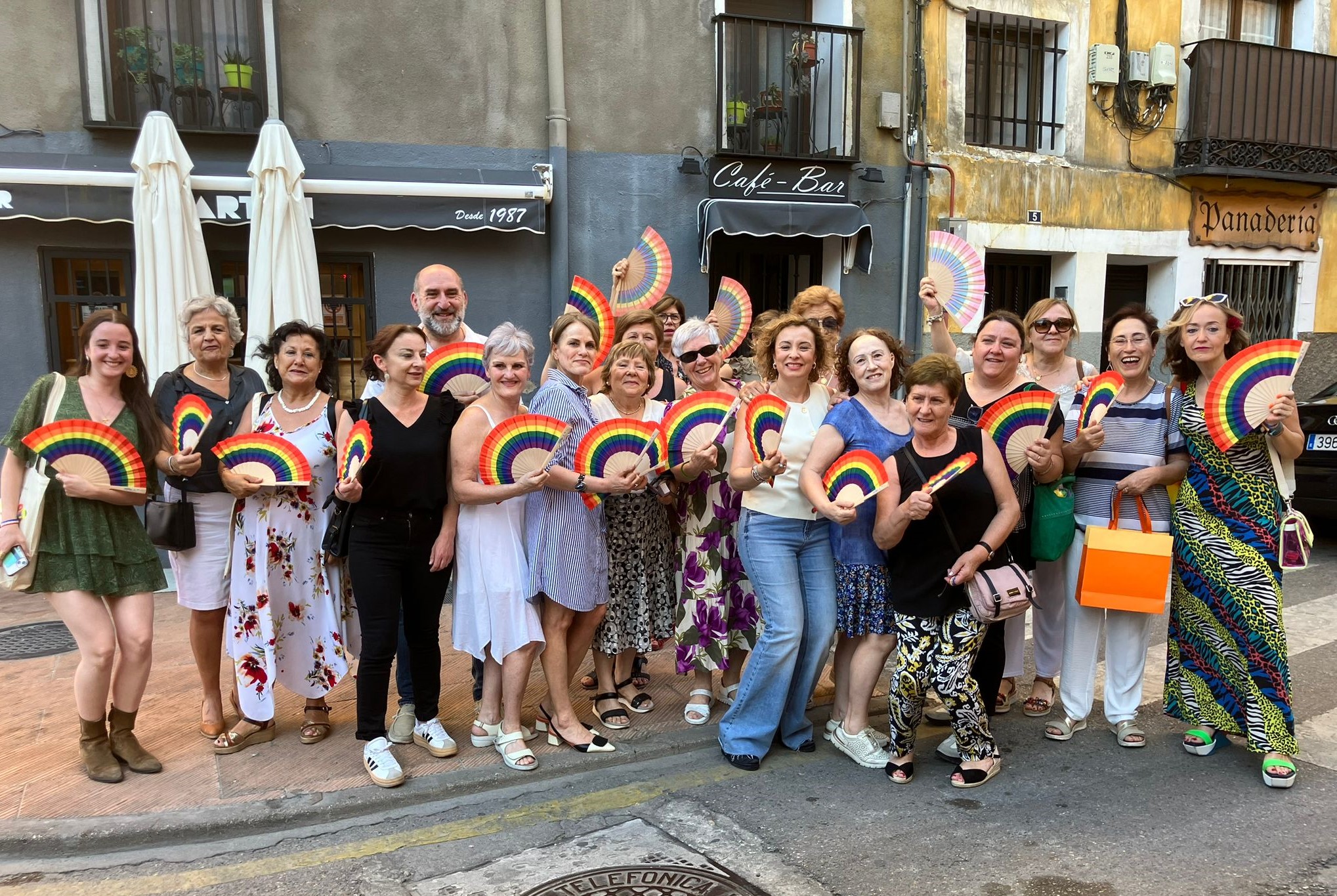Actividad “Marchamos con orgullo de nuestra diversidad”, organizada en Cuenca por el Ejecutivo autonómico dentro de la programación regional por el Día del Orgullo