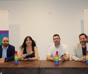 Blanca Fernández en charla 'Memoria histórica LGTBI'