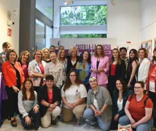 Acto del Día de la Visibilidad Lésbica celebrado en Cuenca