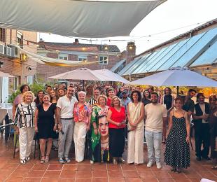 La delegada de la Junta, Rosa María García, ha participado en el acto literario y musical celebrado en El Sueño del Infante