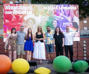 Acto en Toledo del Gobierno regional, en colaboración con la Escuela de Arte de la capital, para la conmemoración del Orgullo LGTBI