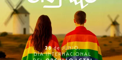 Cartel de la campaña del Orgullo LGTBI 2025