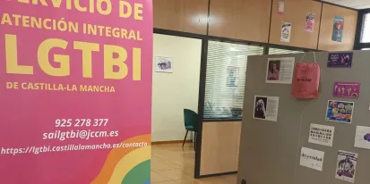 Oficina del SAI LGTBI en Toledo